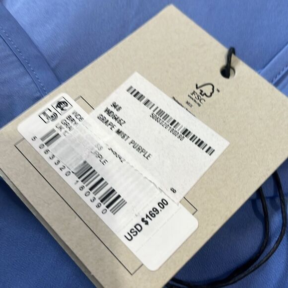 NWT ALLSAINTS Bryony V-Neck Midi Slip Dress Size 8 $169 - Picture 7 of 7